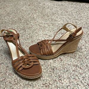 Stuart weitzman rope wedge sandals